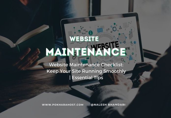 Website Maintenance