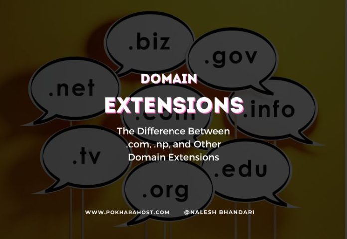 Domain Extensions