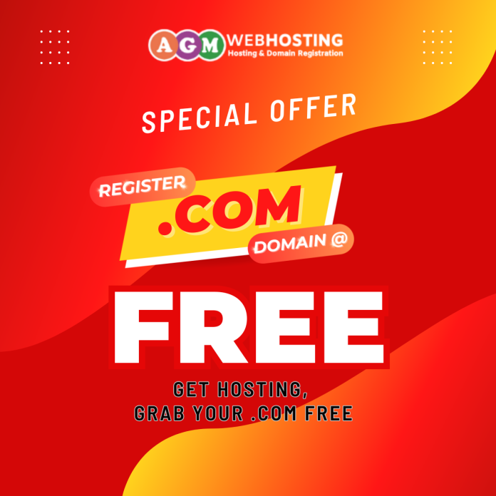 Free .COM Domain