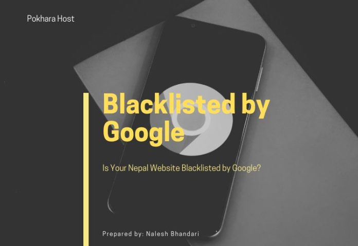 Blacklisted by Google