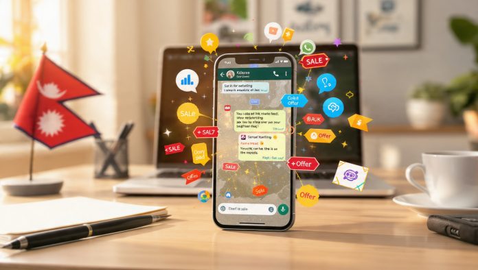 WhatsApp marketing strategy Nepal